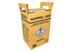 Coletor Infectante 1,5L ECO Amarelo cx c/20 un