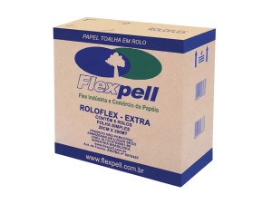 Papel Toalha Rolos 20cm x 200m 100% Celulose EXTRA cx c/6 un