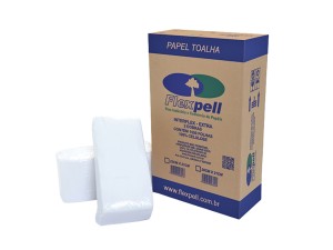 Papel Toalha Interfolha 23cm x 21cm 100% Celulose EXTRA cx c/1000 un
